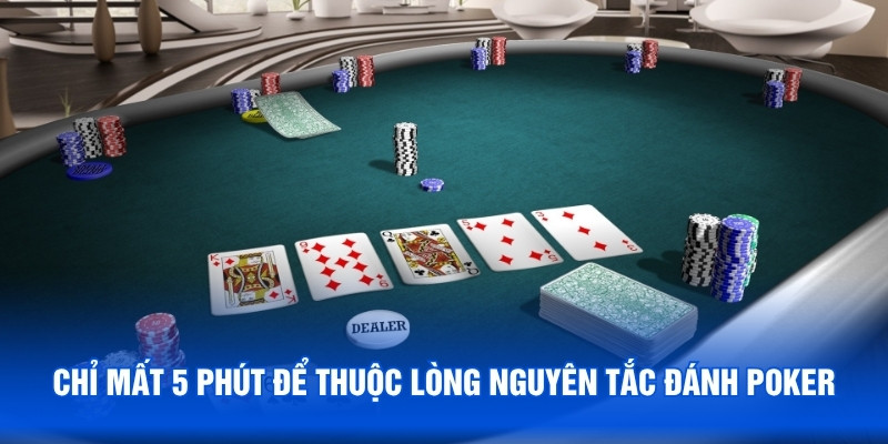 Chỉ mất 5 phút để thuộc lòng nguyên tắc đánh Poker từ A đến Z