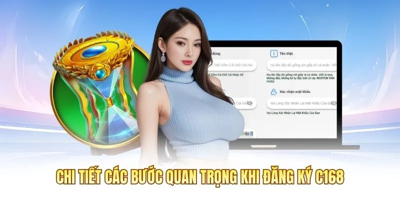 Chi tiết các bước quan trọng khi đăng ký C168